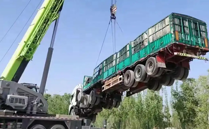 栾城区道路脱困救援案例